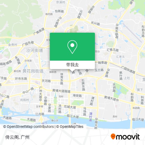 倚云阁地图