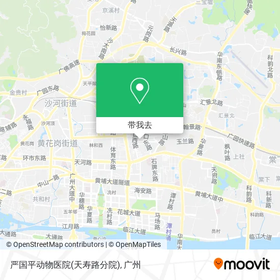 严国平动物医院(天寿路分院)地图