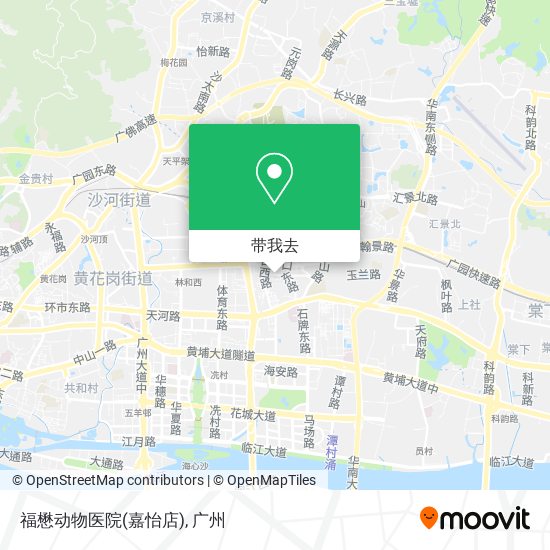 福懋动物医院(嘉怡店)地图