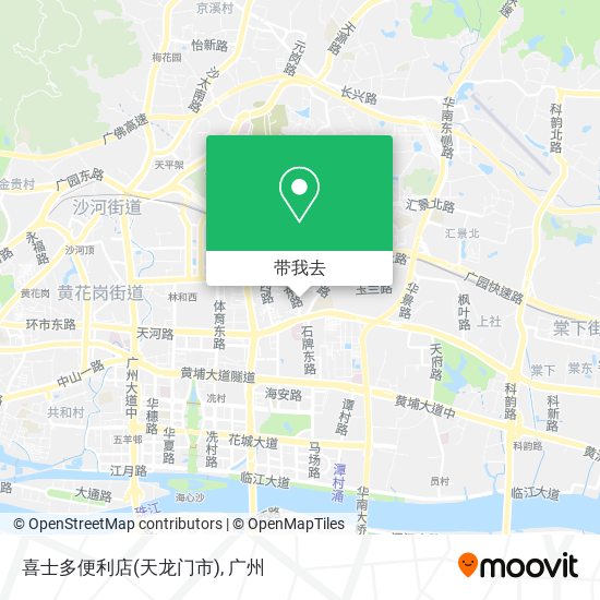 喜士多便利店(天龙门市)地图