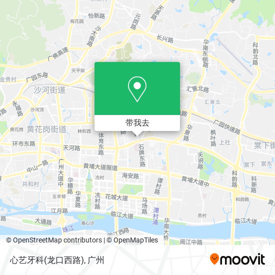 心艺牙科(龙口西路)地图