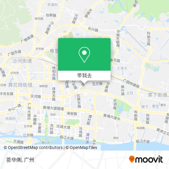 荟华阁地图