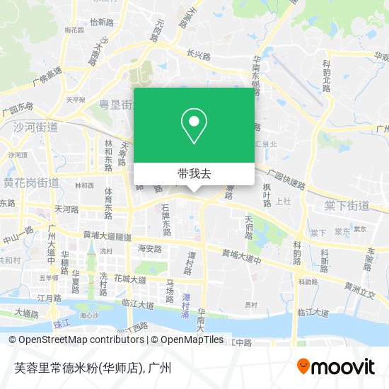 芙蓉里常德米粉(华师店)地图