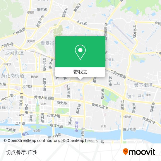 切点餐厅地图