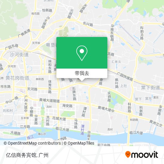 亿信商务宾馆地图