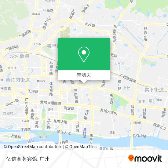 亿信商务宾馆地图