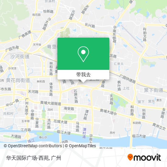 华天国际广场-西苑地图