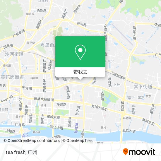 tea fresh地图