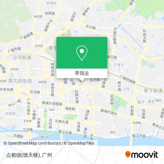 点都德(德天楼)地图