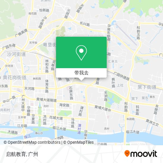 启航教育地图