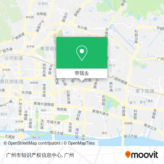 广州市知识产权信息中心地图