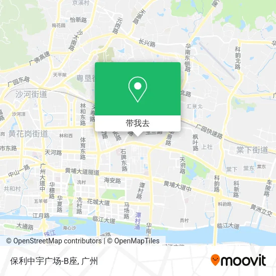 保利中宇广场-B座地图