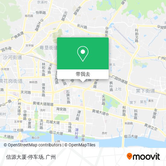 信源大厦-停车场地图