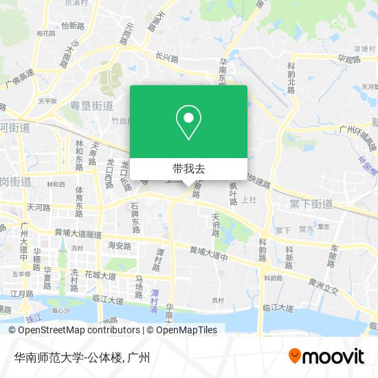 华南师范大学-公体楼地图