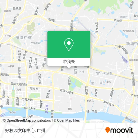 好校园文印中心地图
