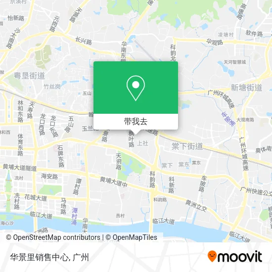 华景里销售中心地图