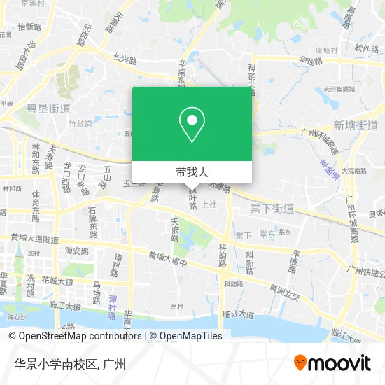 华景小学南校区地图