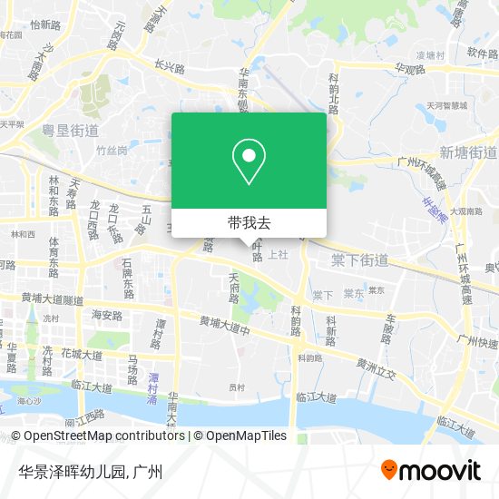华景泽晖幼儿园地图