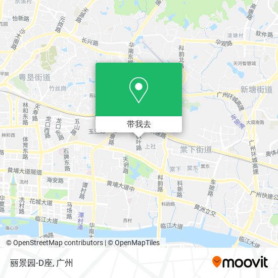 丽景园-D座地图