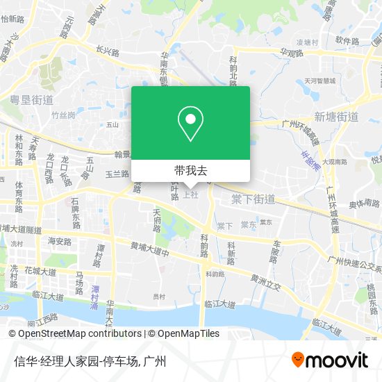 信华·经理人家园-停车场地图