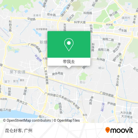 昆仑好客地图