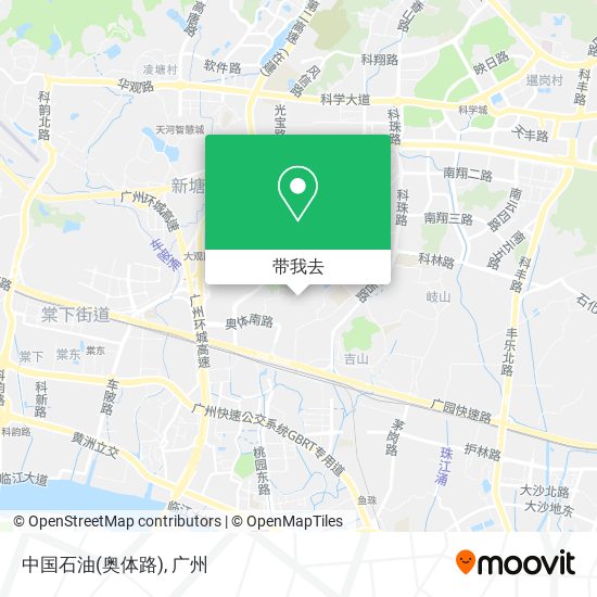 中国石油(奥体路)地图