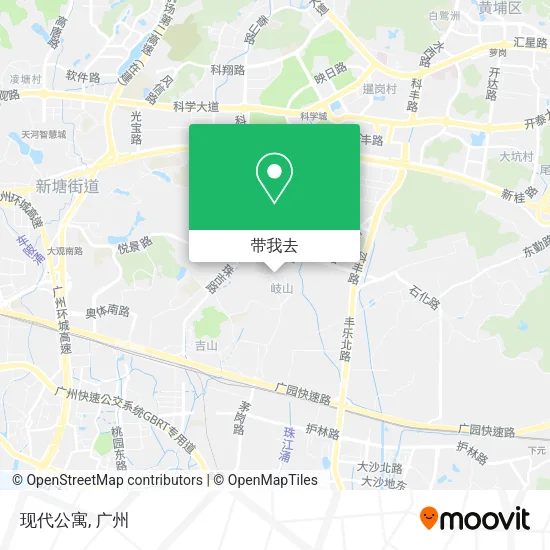 现代公寓地图