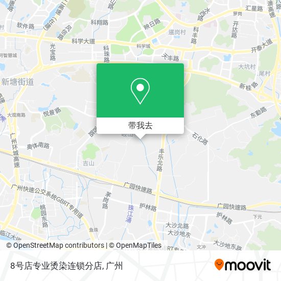 8号店专业烫染连锁分店地图