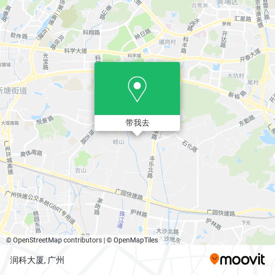 润科大厦地图