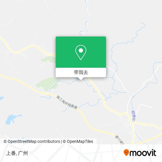上番地图