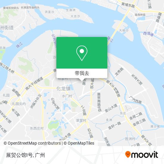 展贸公馆I号地图