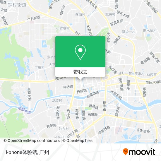 i-phone体验馆地图