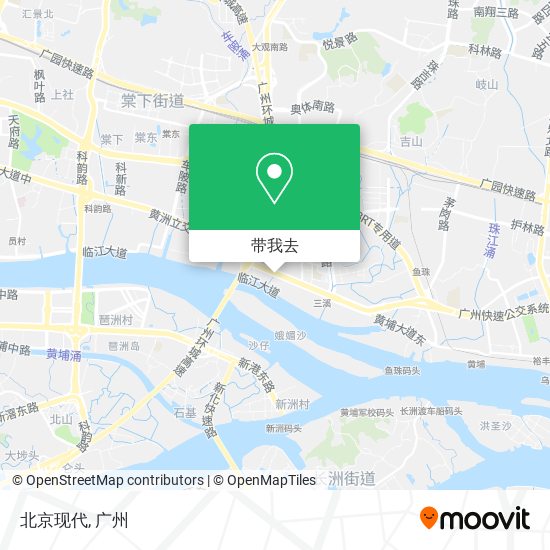 北京现代地图