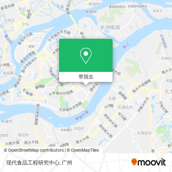 现代食品工程研究中心地图