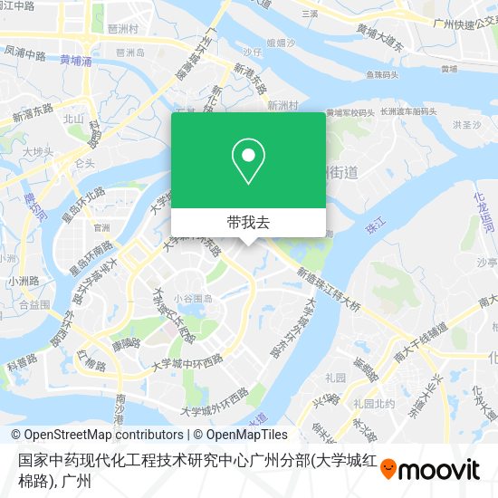 国家中药现代化工程技术研究中心广州分部(大学城红棉路)地图