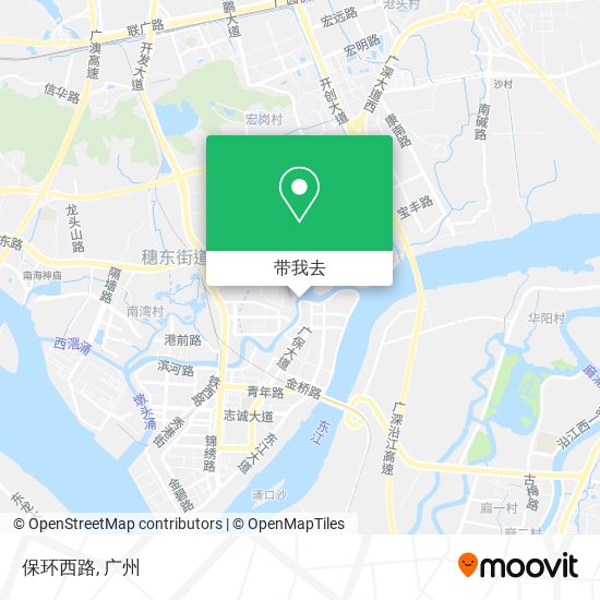 保环西路地图