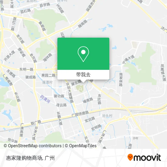 惠家隆购物商场地图