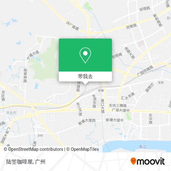 陆笠咖啡屋地图