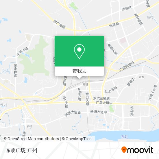 东凌广场地图
