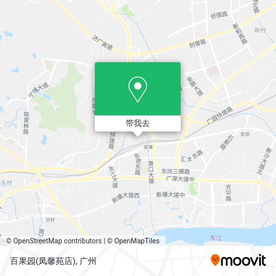 百果园(凤馨苑店)地图
