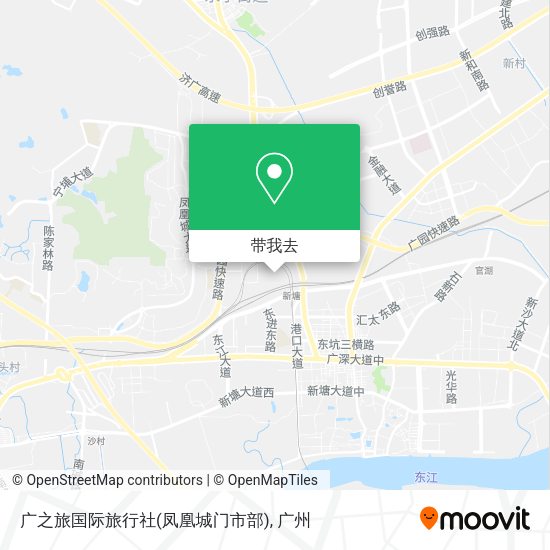 广之旅国际旅行社(凤凰城门市部)地图