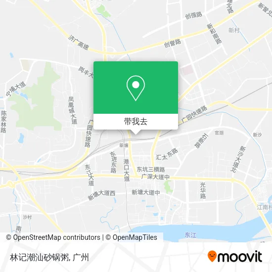 林记潮汕砂锅粥地图