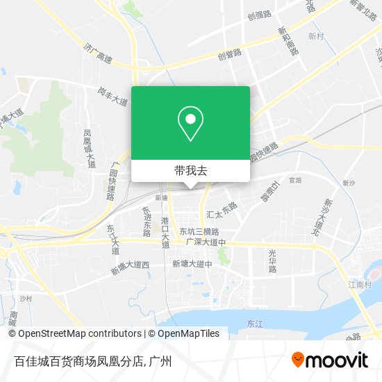 百佳城百货商场凤凰分店地图