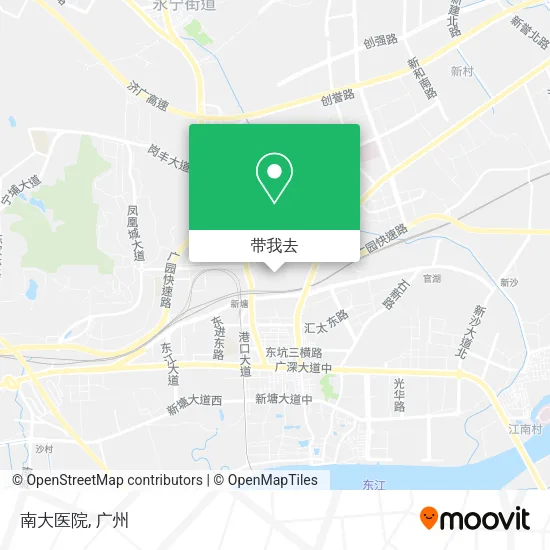 南大医院地图