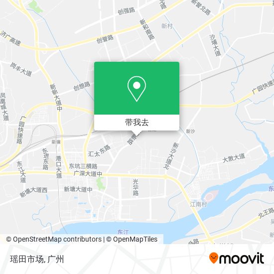 瑶田市场地图