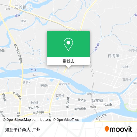 如意平价商店地图