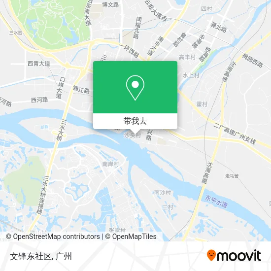 文锋东社区地图