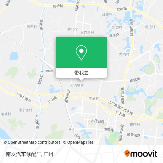 南友汽车修配厂地图
