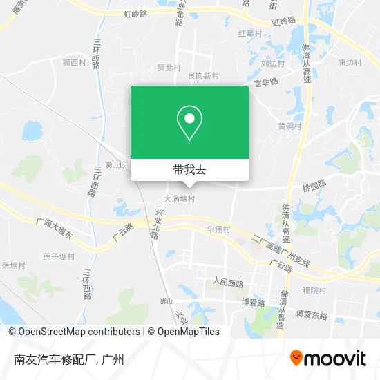 南友汽车修配厂地图