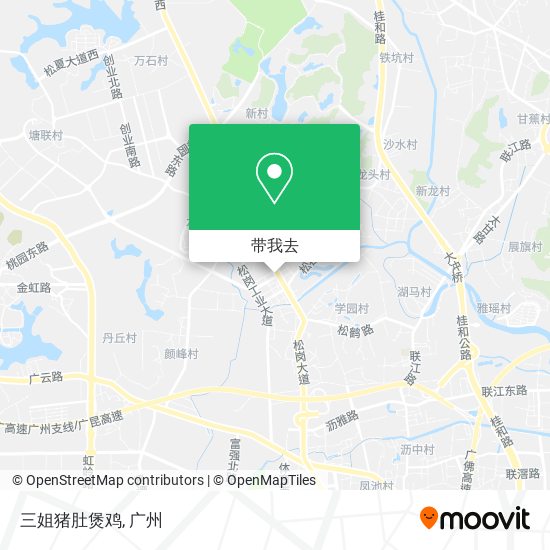 三姐猪肚煲鸡地图